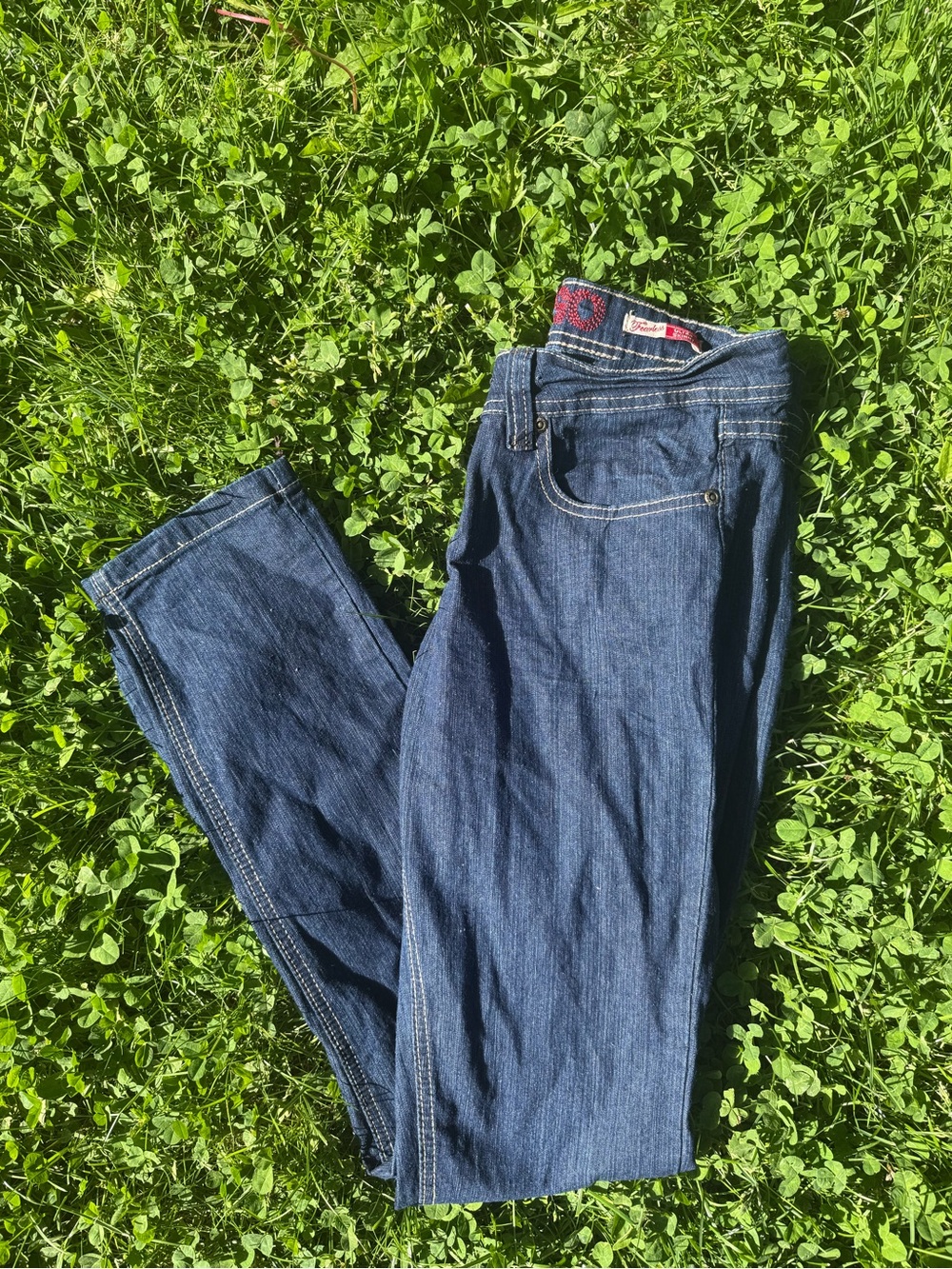 Vintage Bongo Dark Wash Ultra Skinny Women's Jeans - Classic Indigo (Juniors 7)